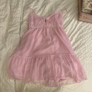 Hollister Pink Midi Dress